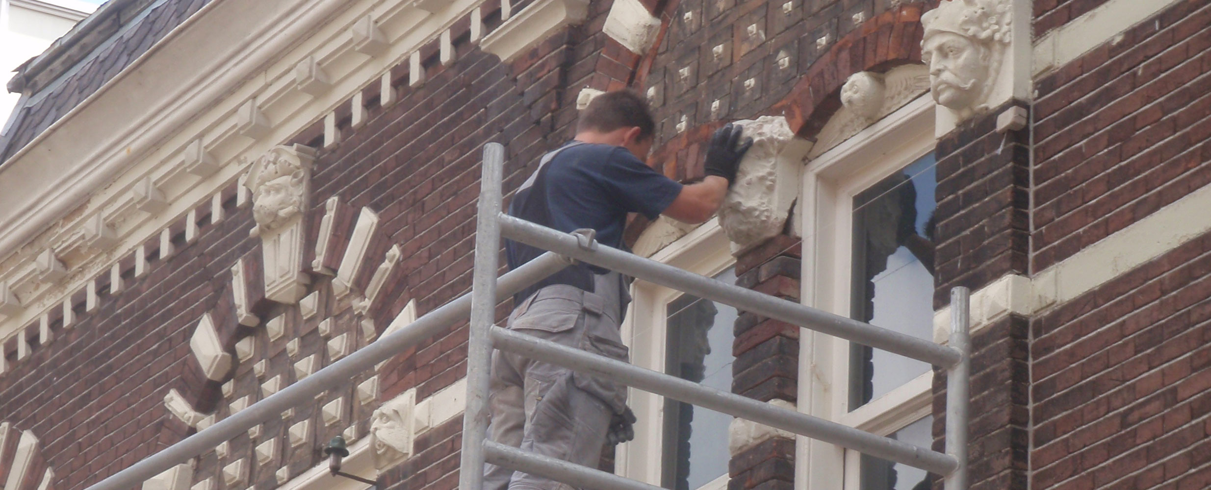 Herstelwerkzaamheden schade monumentaal pand te Eindhoven